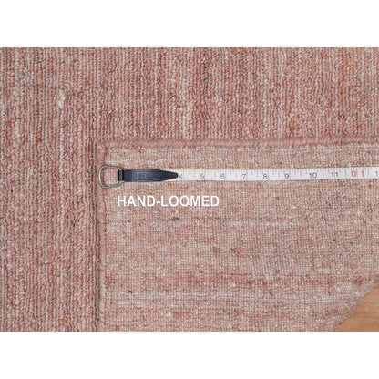 Modern and Contemporary Wool Hand Loomed Rug Pink 2.0x3.0 -O091206