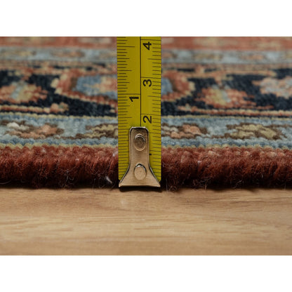 Heriz Wool Hand Knotted Rug Red 3.1x5.1 -O091230
