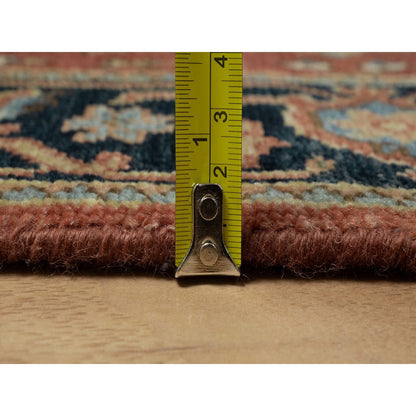 Heriz Wool Hand Knotted Rug Red 2.9x8.0 -O091239