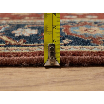 Heriz Wool Hand Knotted Rug Red 2.6x8.0 -O091240