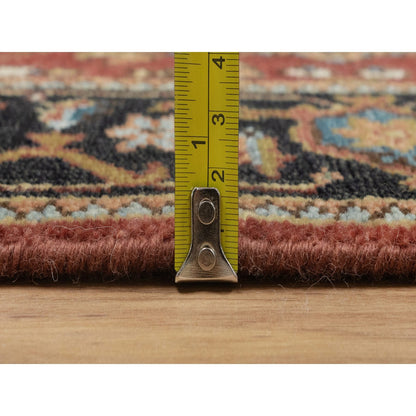 Heriz Wool Hand Knotted Rug Red 2.7x7.10 -O091251