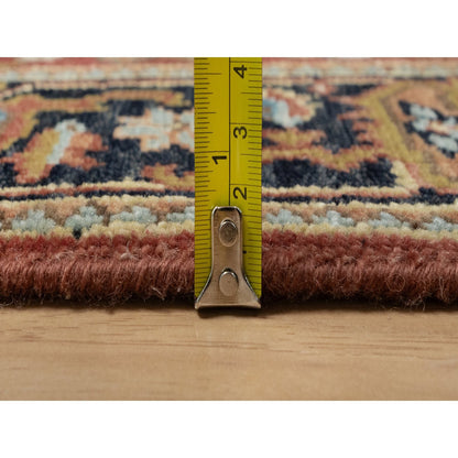 Heriz Wool Hand Knotted Rug Red 2.7x7.11 -O091263