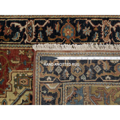 Heriz Wool Hand Knotted Rug Red 2.7x7.11 -O091263