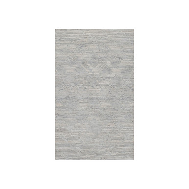 Modern and Contemporary Wool Hand Knotted Rug Grey 3.0x5.3 -O091269