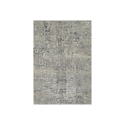 Modern and Contemporary Wool Hand Knotted Rug Grey 2.0x3.0 -O091271