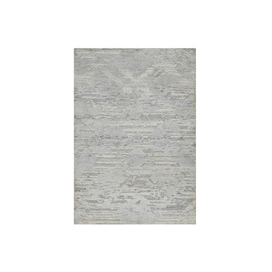 Modern and Contemporary Wool Hand Knotted Rug Grey 2.0x2.11 -O091272