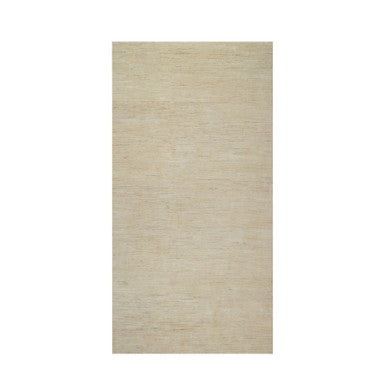 Modern and Contemporary Wool Hand Knotted Rug Ivory 6.0x11.10 -O091298