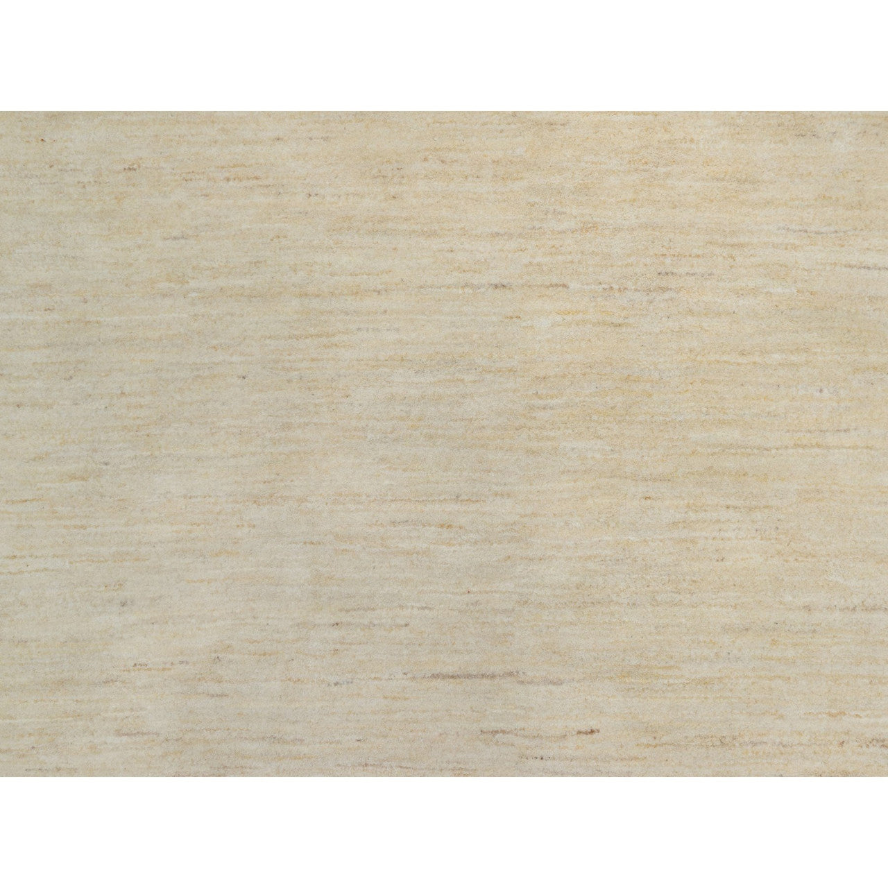 Ivory 7'9" x 7'9" Modern and Contemporary Hand knotted Wool Rug - Sku: O091308