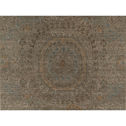 Mamluk Wool Hand Knotted Rug Brown 3.0x3.11 -O091359