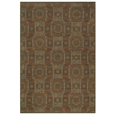Mamluk Wool Hand Knotted Rug Brown 10.1x15.1 -O091363