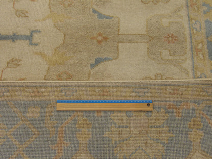 Turk Oushak Natural-dye 8'0"x10'0" Hand-knotted Rug -w1009