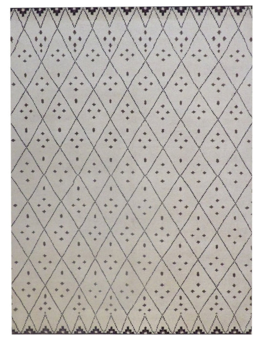 Moroccan Tulu Rug Thick Pile 8'0"x10'0" Hand-knotted Rug -w1023 w1023 physical All Rugs New