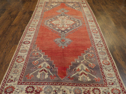 Antique Vintage Anatolian Khorasan 6'0"x10'0" Hand-knotted Rug -W1041