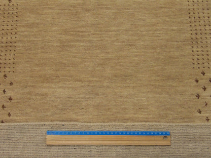 Modern Gabbeh 2'6"x10'0" Hand-knotted Rug -w11096