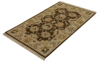 Soumak 3'0"x5'0" Hand-knotted Rug -w111