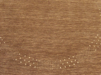 Modern Persian Gabbeh 5'0"x5'0" Hand-knotted Rug -w11109