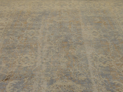 Turk Oushak Natural-dye 8'0"x10'0" Hand-knotted Rug -w11166