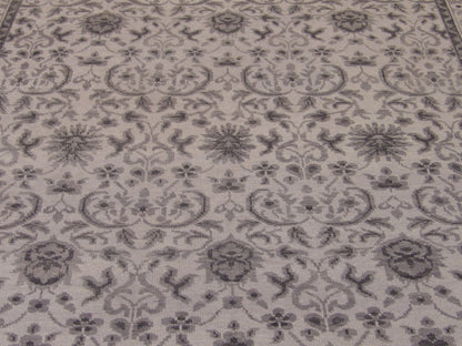 Turk Oushak White Wash 6'0"x9'0" Hand-knotted Rug -W11170