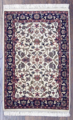 Fine Persian Kashan 2'0"x3'0" Hand-knotted Rug -w11192