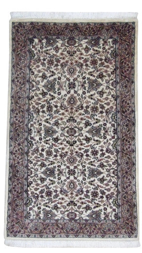 Persian Kashan 3'0"x5'0" Hand-knotted Rug -w11203