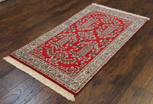 Persian Farahan 3'0"x5'0" Hand-knotted Rug -w11206