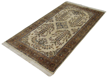 Persian Farahan 3'0"x5'0" Hand-knotted Rug -w11209
