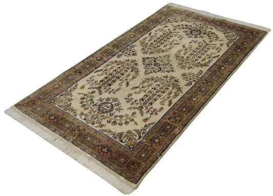 Persian Farahan 3'0"x5'0" Hand-knotted Rug -w11209