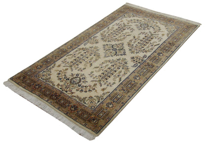 Persian Farahan 3'0"x5'0" Hand-knotted Rug -w11209