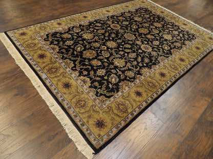 Fine Ziegler Tie Dye 6'0"x9'0" Hand-knotted Rug -W1123