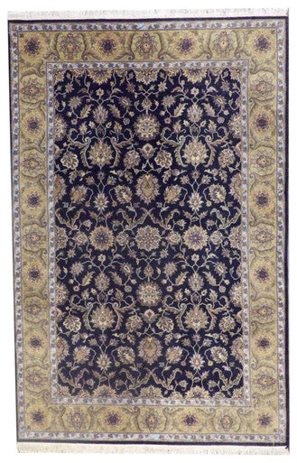 Fine Ziegler Tie Dye 6'0"x9'0" Hand-knotted Rug -W1123