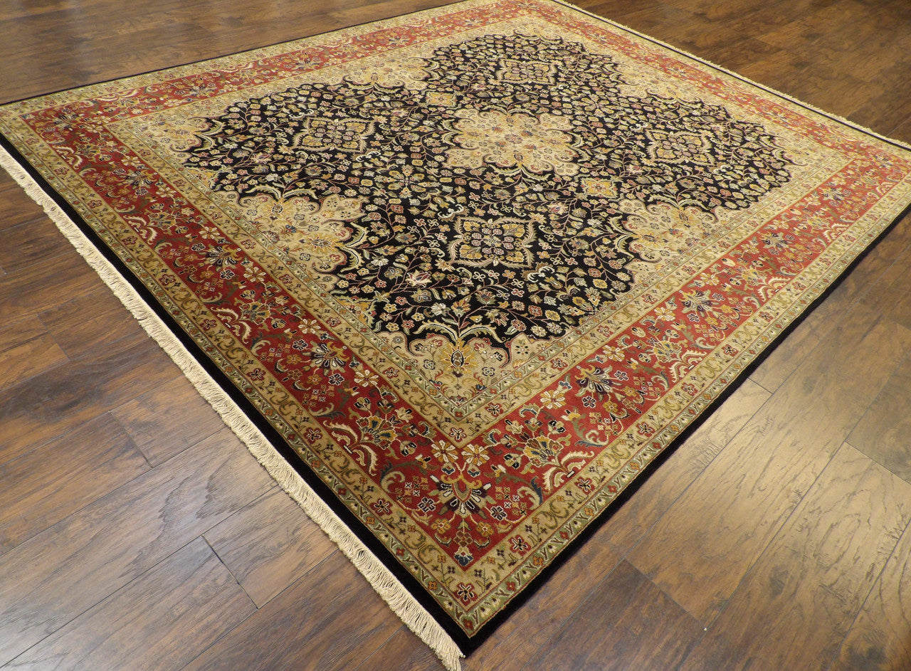 Fine Persian Haji Jalili 8'0"x10'0" Hand-knotted Rug -w11237