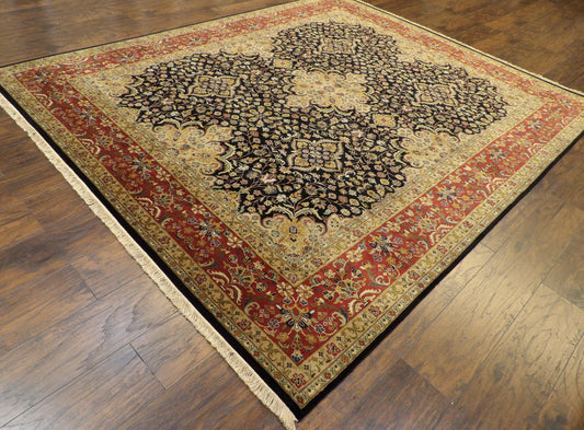 Fine Persian Haji Jalili 8'0"x10'0" Hand-knotted Rug -w11237