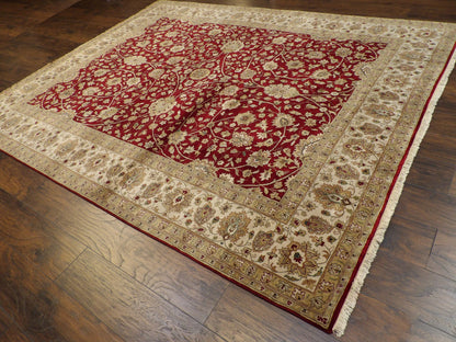 Fine Persian Haji Jalili 8'0"x10'0" Hand-knotted Rug -w11238