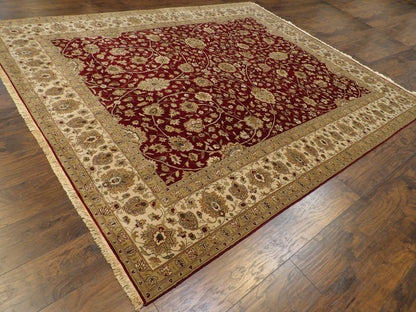 Fine Persian Haji Jalili 8'0"x10'0" Hand-knotted Rug -w11238