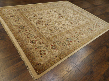 Fine Persian Haji Jalili 8'0"x10'0" Hand-knotted Rug -w11239