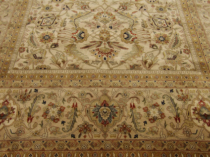 Fine Persian Haji Jalili 8'0"x10'0" Hand-knotted Rug -w11239