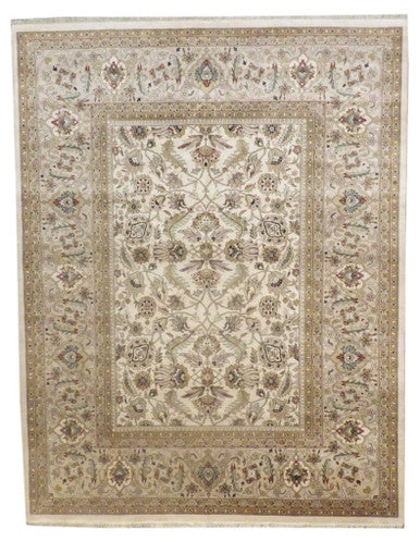 Fine Persian Haji Jalili 8'0"x10'0" Hand-knotted Rug -w11239