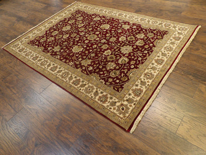 Fine Persian Haji Jalili 5'0"x8'0" Hand-knotted Rug -W11243