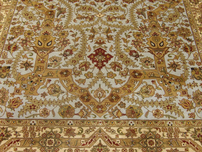 Fine Persian Haji Jalili Hand knotted Wool Rug 5'7" x 8'0" - W11250