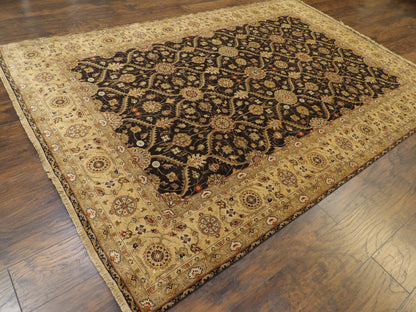 Fine Persian Mashad 7'0"x10'0" Hand-knotted Rug -w11251