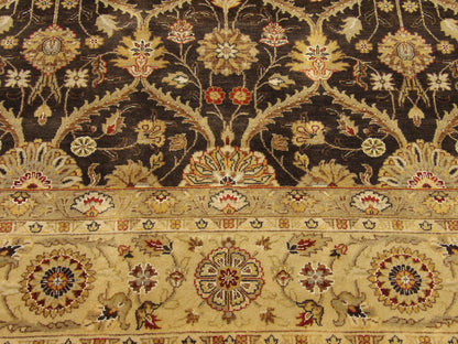 Fine Persian Mashad 7'0"x10'0" Hand-knotted Rug -w11251