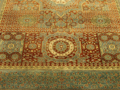 Fine Persian Mamluk Design 5'0"x8'0" Hand-knotted Rug -W11264