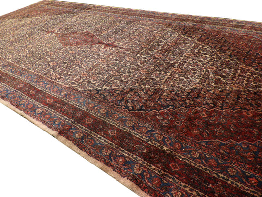 Antique Sherapi 10 x 21 Hand knotted Rug - Con1129