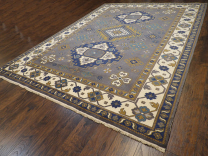 Tribal Kazak 9'0"x12'0" Hand-knotted Rug -w11300