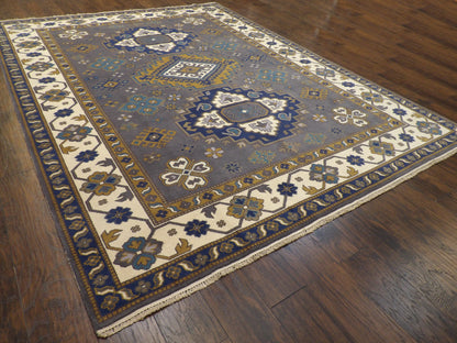 Tribal Kazak 9'0"x12'0" Hand-knotted Rug -w11300