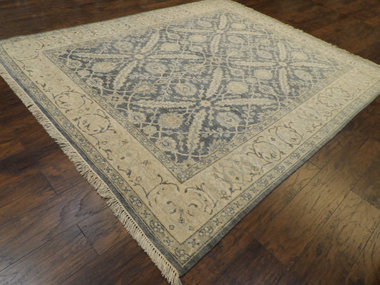 Turk Oushak Natural-dye 8'0"x10'0" Hand-knotted Rug -w11303