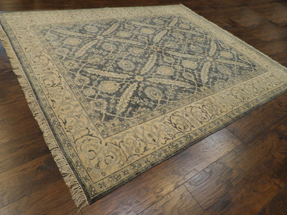 Turk Oushak Natural-dye 8'0"x10'0" Hand-knotted Rug -w11303