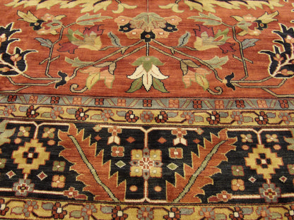 Turk Ziegler Antique Wash 12 x 18 Hand knotted Rug - w1134