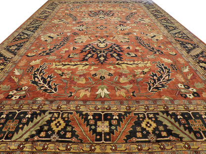 Turk Ziegler Antique Wash 12 x 18 Hand knotted Rug - w1134
