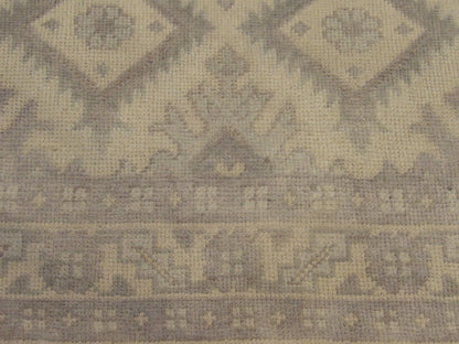 Tribal Kazak So' White Wash 4'0"x6'0" Hand-knotted Rug -w11351